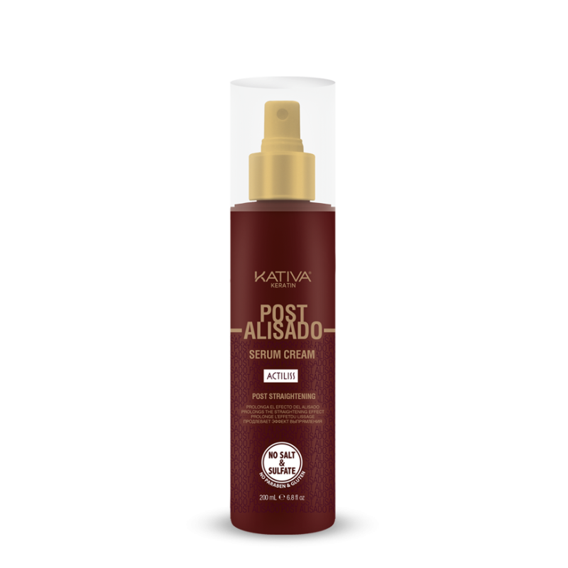 KATIVA Serum cream post alisado ACTLISS sin sulfatos 200 ml
