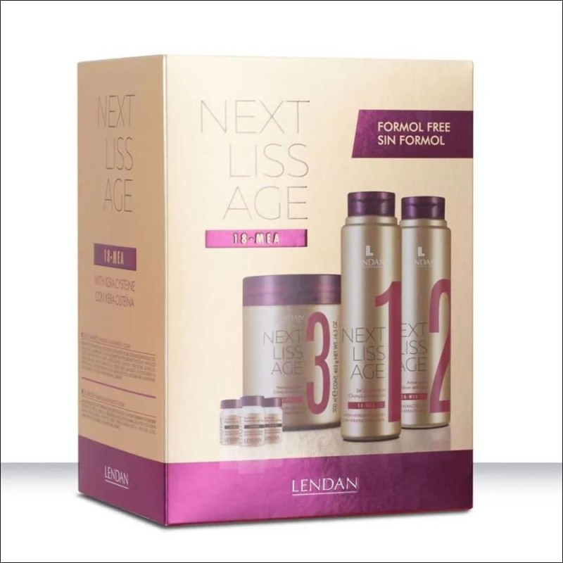 Lendan Next Liss Age Pack Alisado Profesional
