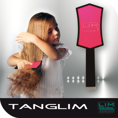 Lim Hair Tanglim Cepillo Desenredante Fucsia