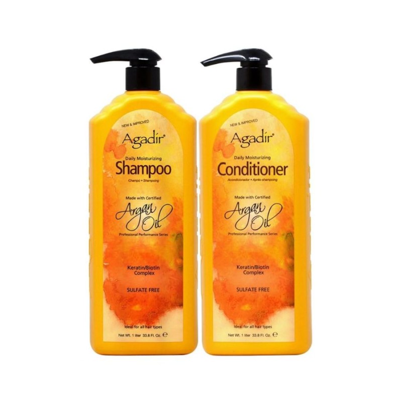 Agadir Argan Oil Pack Champú y Acondicionador 1l