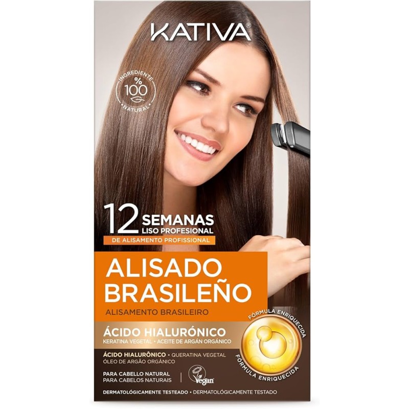 Kativa Kit de Alisado Brasileño