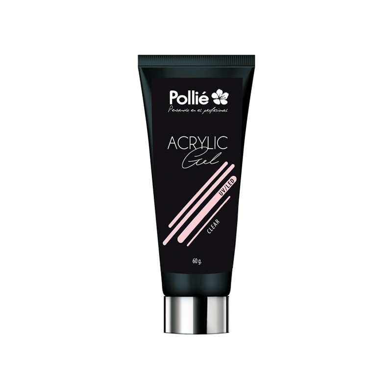 ACRYLIC GEL TRANSPARENTE 60G - POLLIE