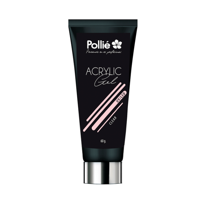 ACRYLIC GEL TRANSPARENTE 60G - POLLIE