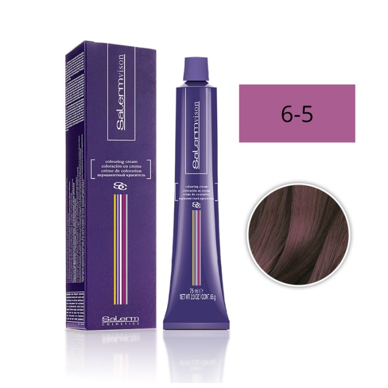 Salerm Tinte Salermvison 6-5 Rubio Oscuro Caoba 75 ml