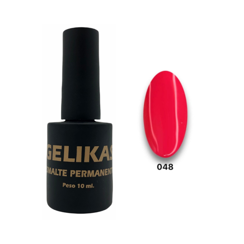 Uñikas Gelikas Esmalte Permanente N 48 Fucsia Neón 10 ml