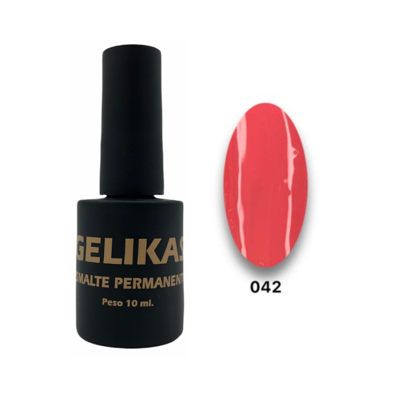 Uñikas Gelikas Esmalte Permanente N 42 Rosa Chicle 10 ml