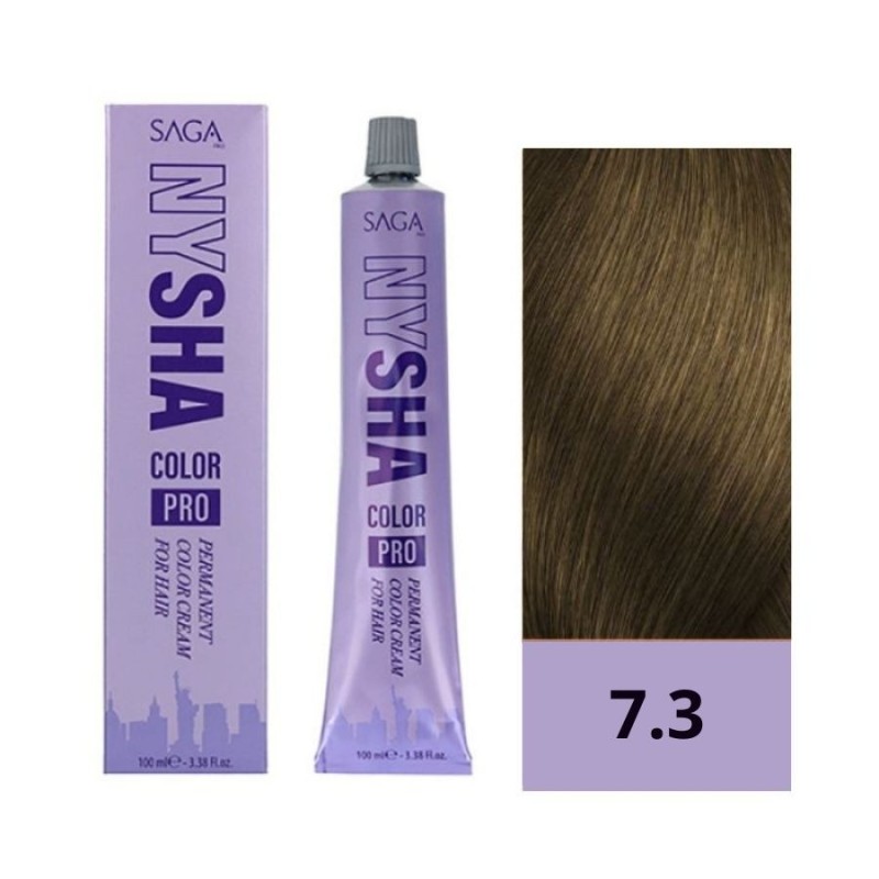 Saga Nysha Tinte Color Pro 7.3 Rubio Dorado 100 ml