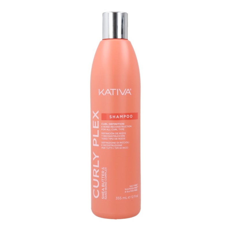 Kativa Curly Plex Champú 355 ml
