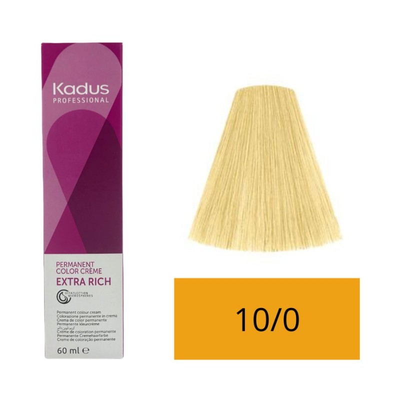 Kadus Tinte 10/0 Rubio Súper Claro 60 ml