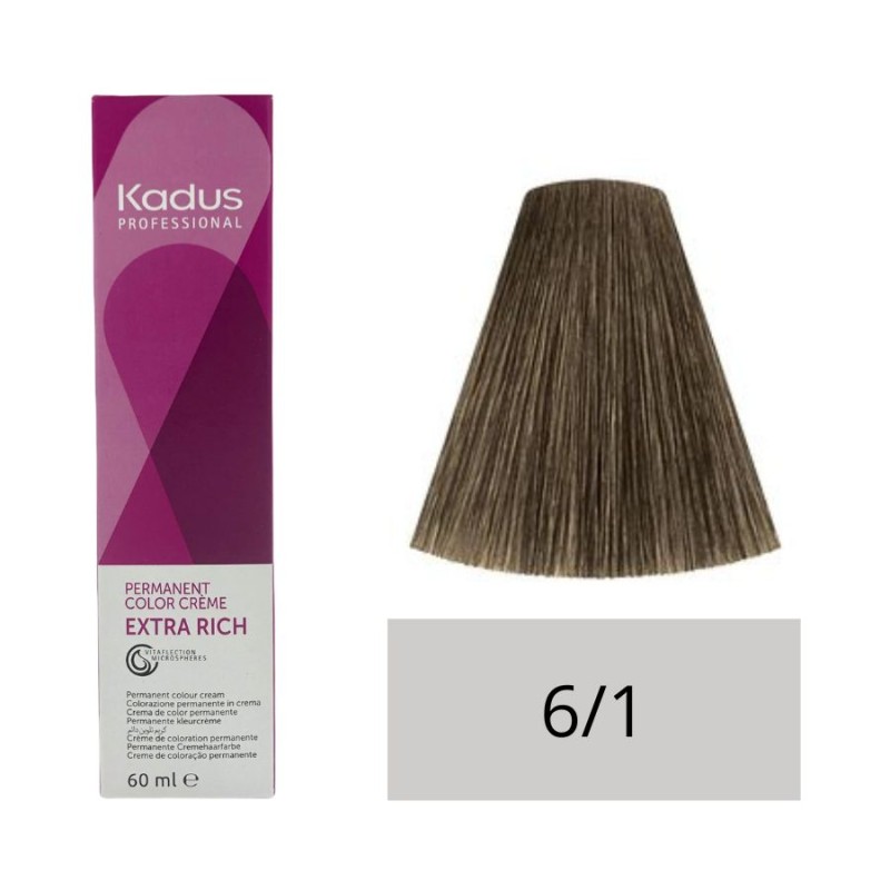 Kadus Tinte 6/1 Rubio Oscuro Ceniza 60 ml