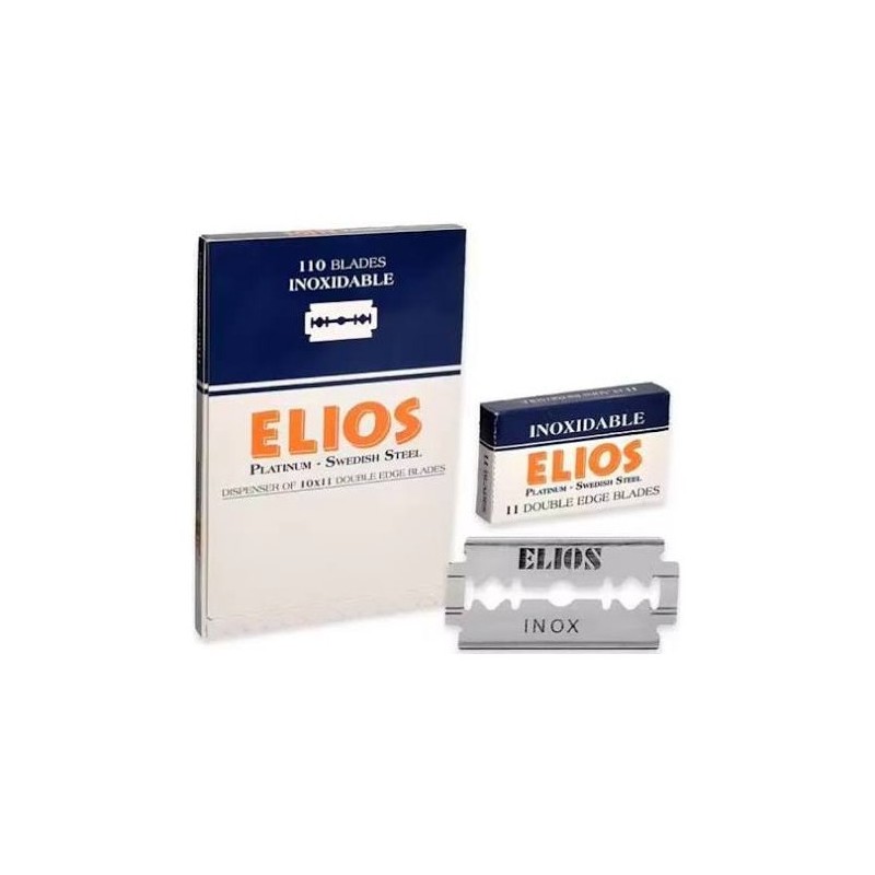 Elios Cuchillas de Afeitar Suecas Platinum (10 X 11 cuchillas)
