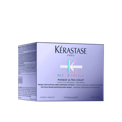 KERASTASE BLOND ABSOLU Masque ultra-violet Mascarilla para neutralizar reflejos amarillos 200 ml