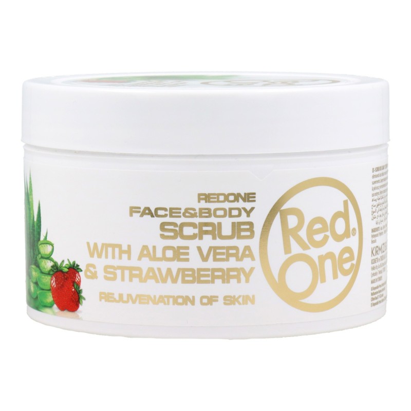 Red One Scrub Exfoliante Aloe Vera & Fresa 400 ml