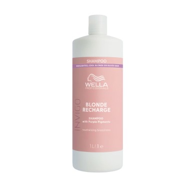 Wella INVIGO BLONDE RECHARGE color refreshing shampoo 1000 ml