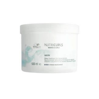 Wella NUTRICURLS Mascarilla Cabello con Rizos y Ondas 500 ml
