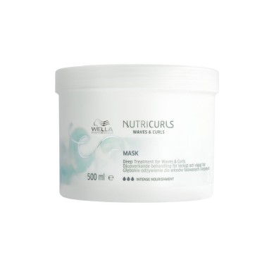 Wella NUTRICURLS Mascarilla Cabello con Rizos y Ondas 500 ml