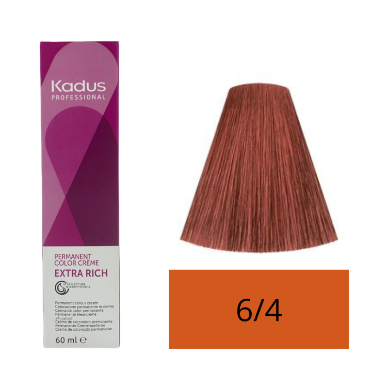 Kadus Tinte 6/4 Rubio Oscuro Cobrizo 60 ml