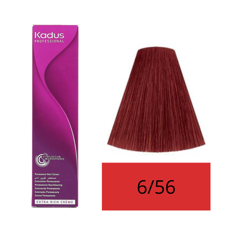 Kadus Tinte 6/56 Rubio Oscuro Violeta Rojizo 60 ml