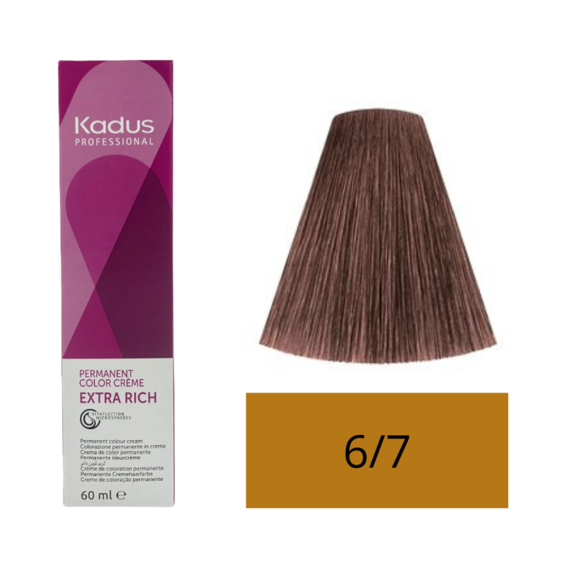 Kadus Tinte 6/7 Rubio Oscuro Marrón 60 ml