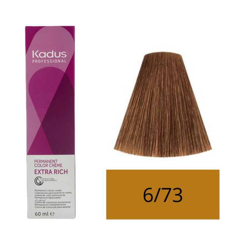 Kadus Tinte 6/73 Rubio Oscuro Marrón Dorado 60 ml