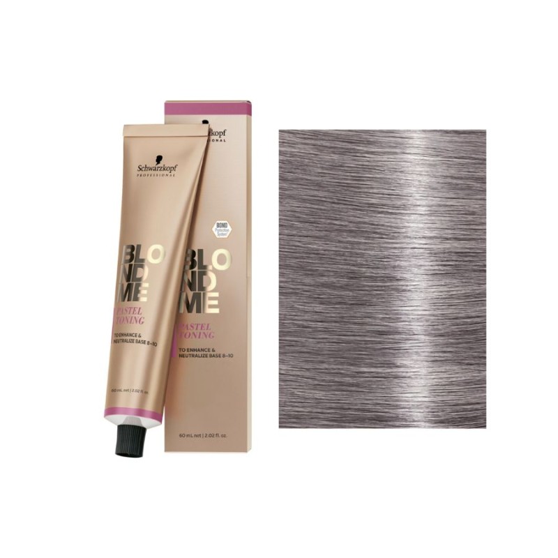 Schwarzkopf Blondme Matzador Pastel Azul Acero 60 ml