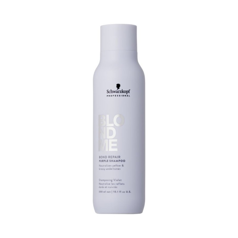 Schwarzkopf Blondme Champú Morado Bond Repair 300 ml