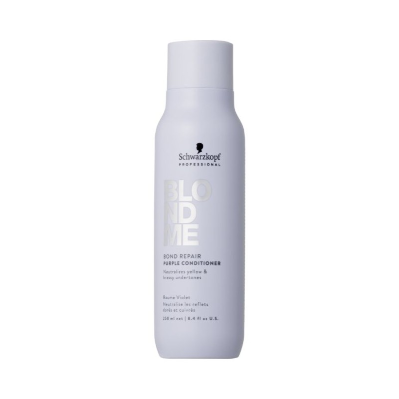Schwarzkopf Blondme Acondicionador Morado Bond Repair 250 ml