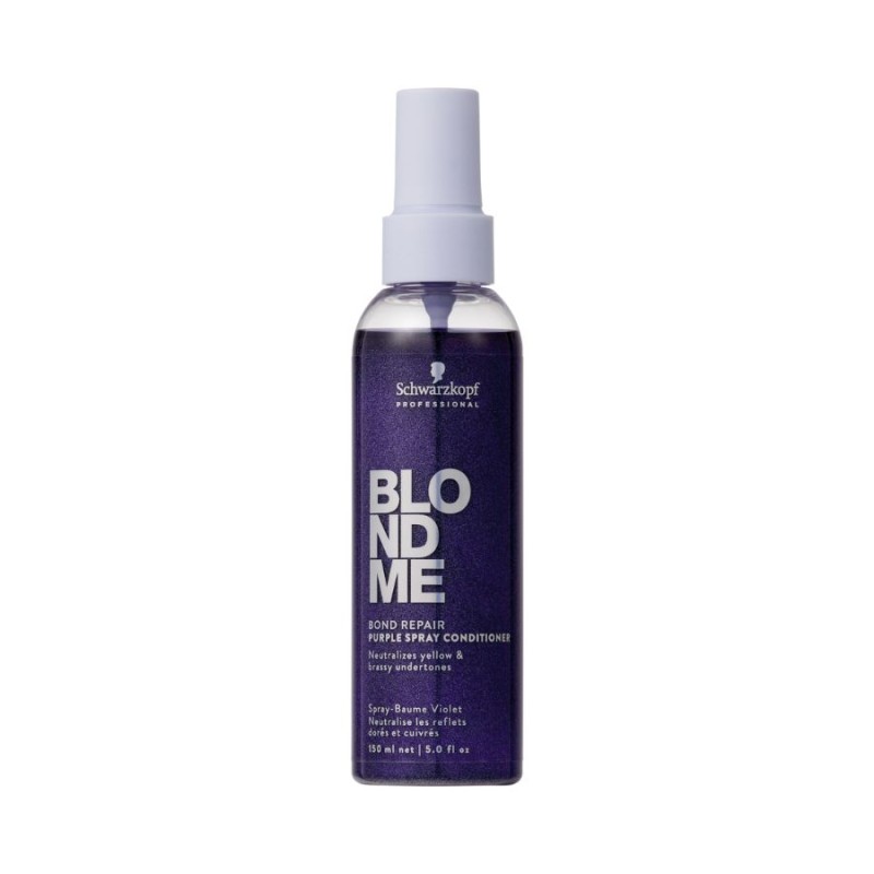 Schwarzkopf Blondme Spray Acondicionador Morado Bond Repair 150 ml