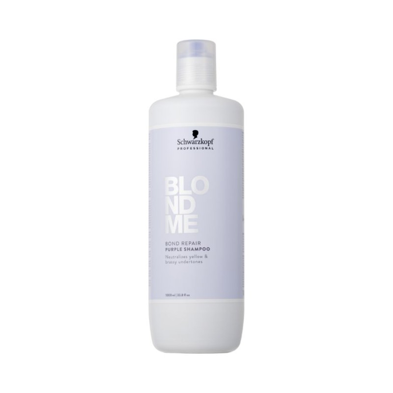 Schwarzkopf Blondme Champú Morado Bond Repair 1000 ml