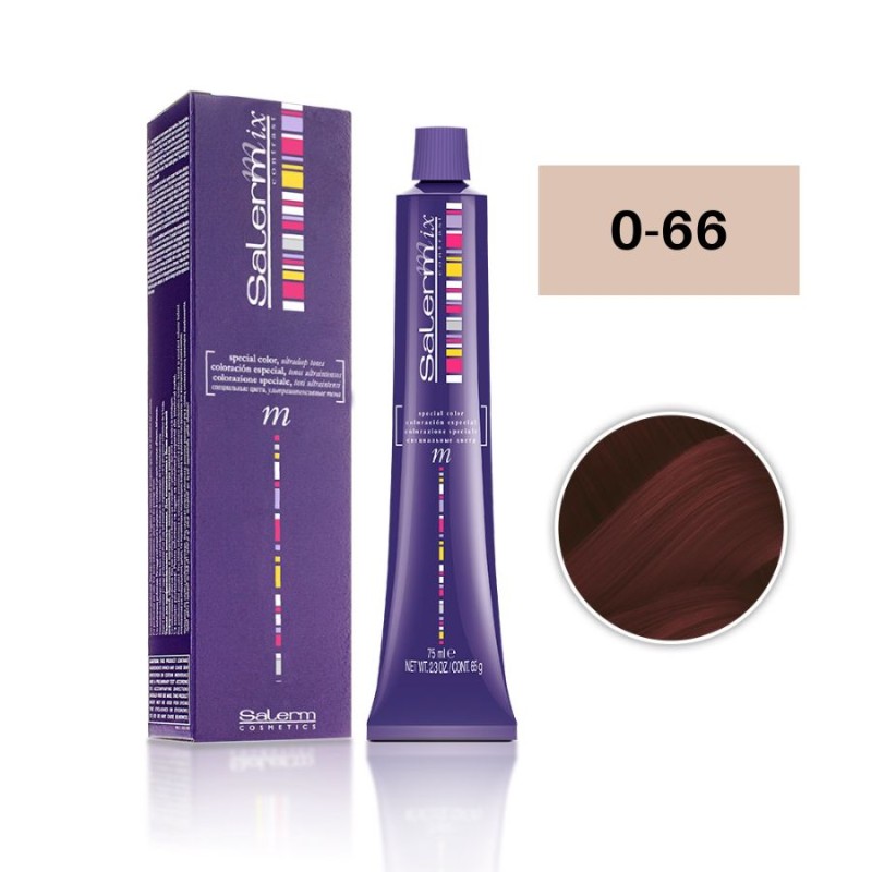 Salerm Tinte Salermix 0-66 Rojo Shangai 75 ml