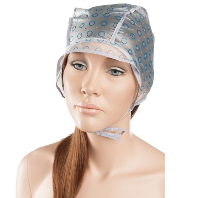 Gorro para mechas doble capa plastico con gancho(caja 5 unidades)