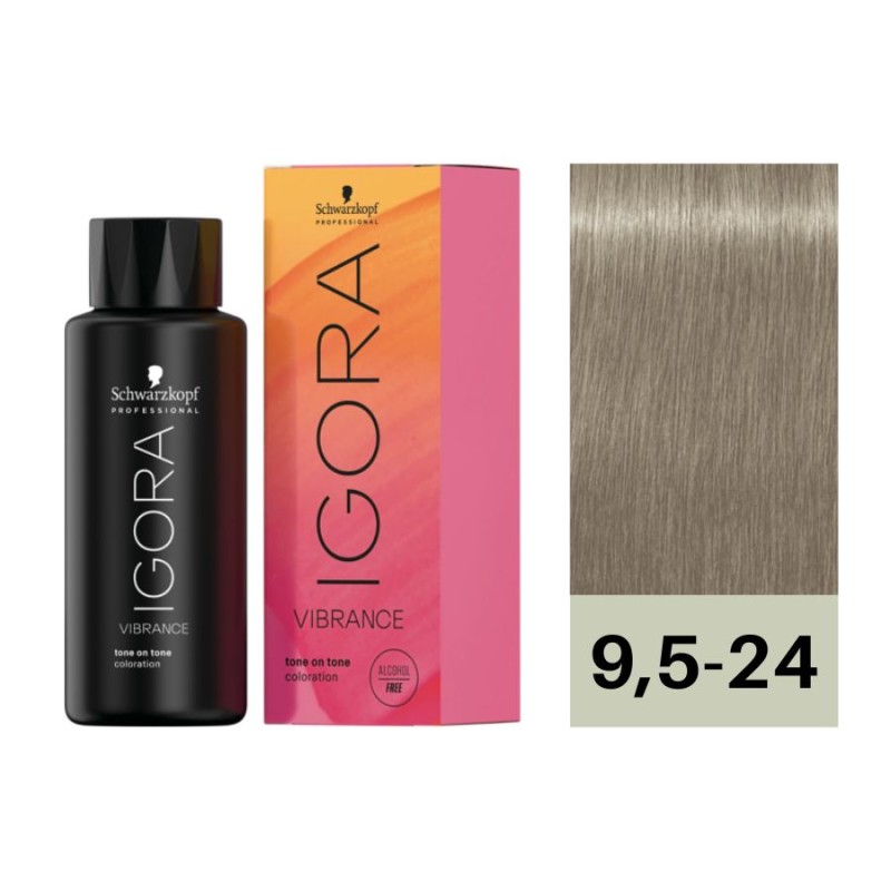 Schwarzkopf Igora Vibrance 9,5-24 Matizador Humo Beige 60 ml Baño de Color