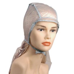 FROSTING Pack 5 gorros de mechas doble capa + ganchillo