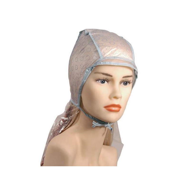 FROSTING Pack 5 gorros de mechas doble capa + ganchillo