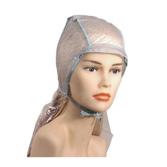 FROSTING Pack 5 gorros de mechas doble capa + ganchillo