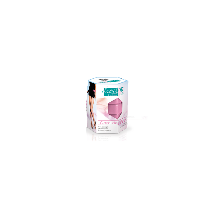 DEPIL OK Estuche cera caliente rosa 300 g