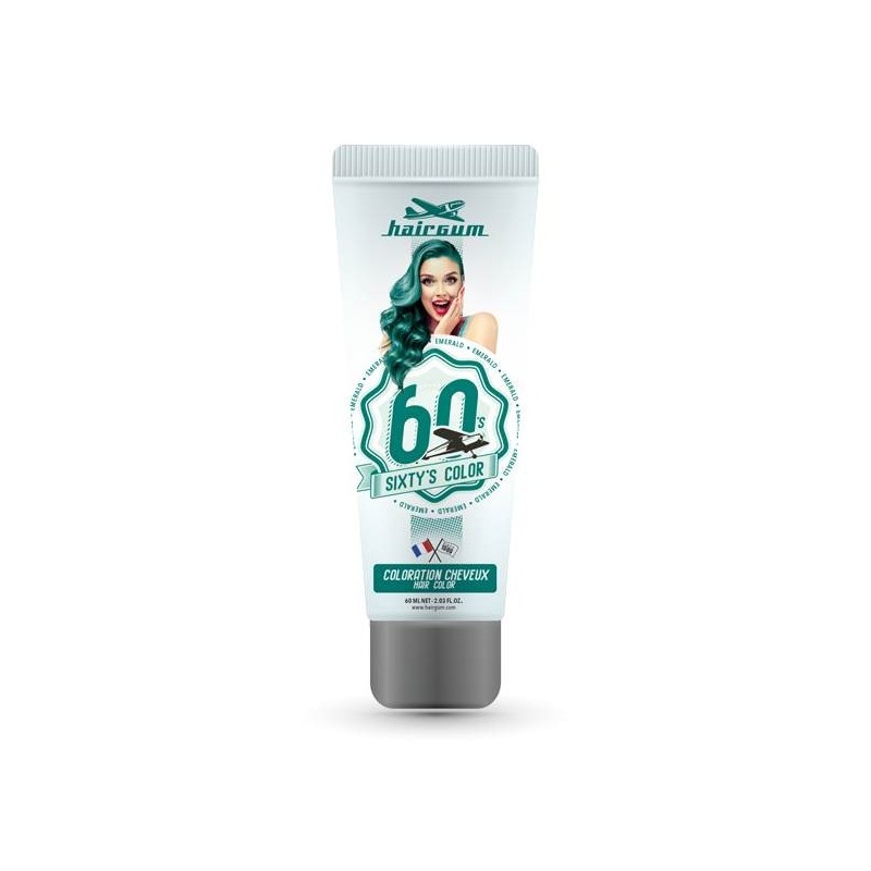 POP COLOR Tinte semipermanente Emerald 60 ml