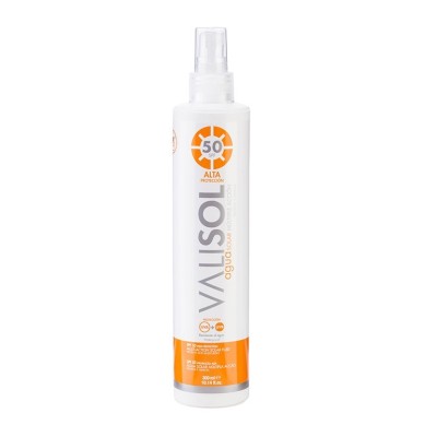 VALISOL SPRAY PROTECTOR SOLAR 50 SPF HIDRATANTE 300 ml
