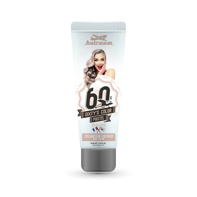 SIXTY'S COLOR PEACH PASTEL SEMI-PERMANENTE HAIRGUM 60 ML