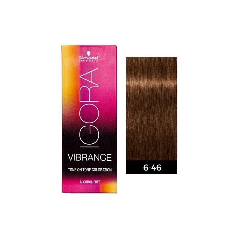 IGORA VIBRANCE 6-46 RUBIO OSCURO BEIGE CHOCOLATE