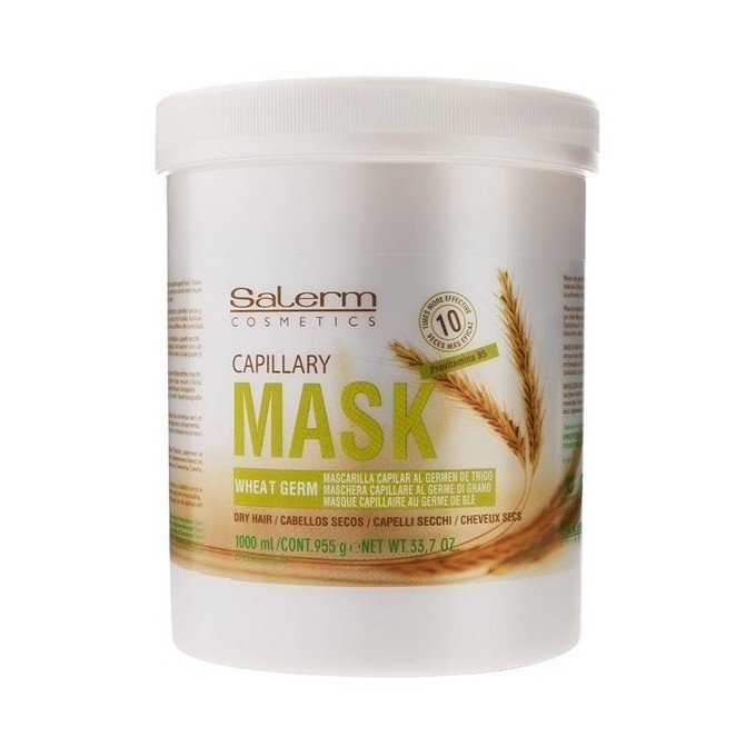 Mascarilla hidratante de trigo 1000 SALERM COSMETICS