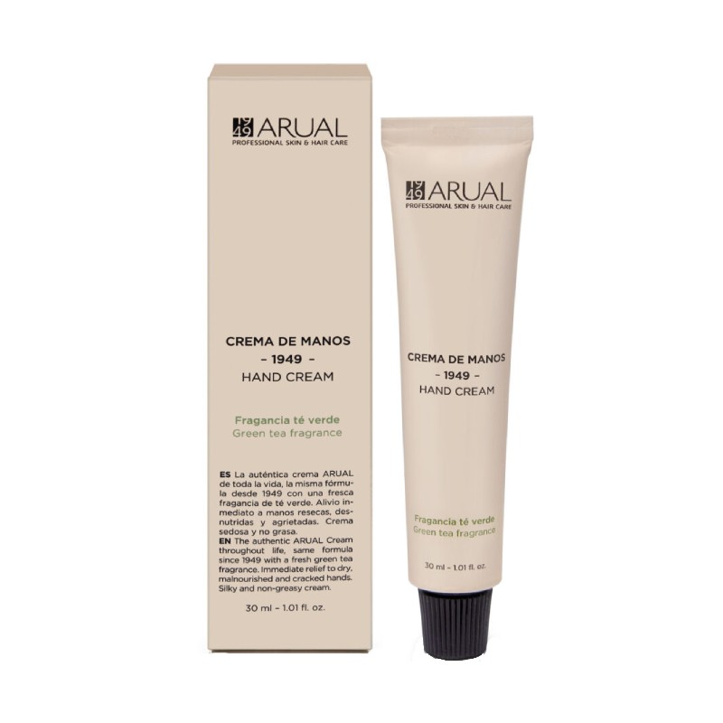 Arual Crema de Manos Resecas Té Verde 30 ml