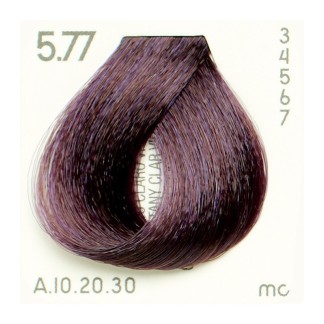 Elite classic color 5-77 castaño claro violeta intenso 60 ml. HAIRCONCEPT
