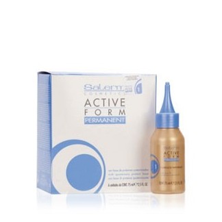 Salerm Active Form Líquido de permanente cabellos difíciles Nº 0 (6 x 75 ml)