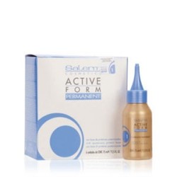 Salerm Active Form Líquido de permanente cabellos difíciles Nº 0 (6 x 75 ml)