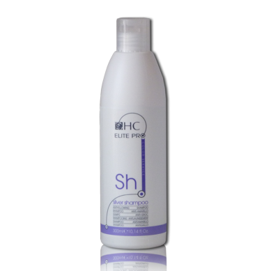 HC Hairconcept Silver Shampoo - Champú anti-amarillo 300 ml