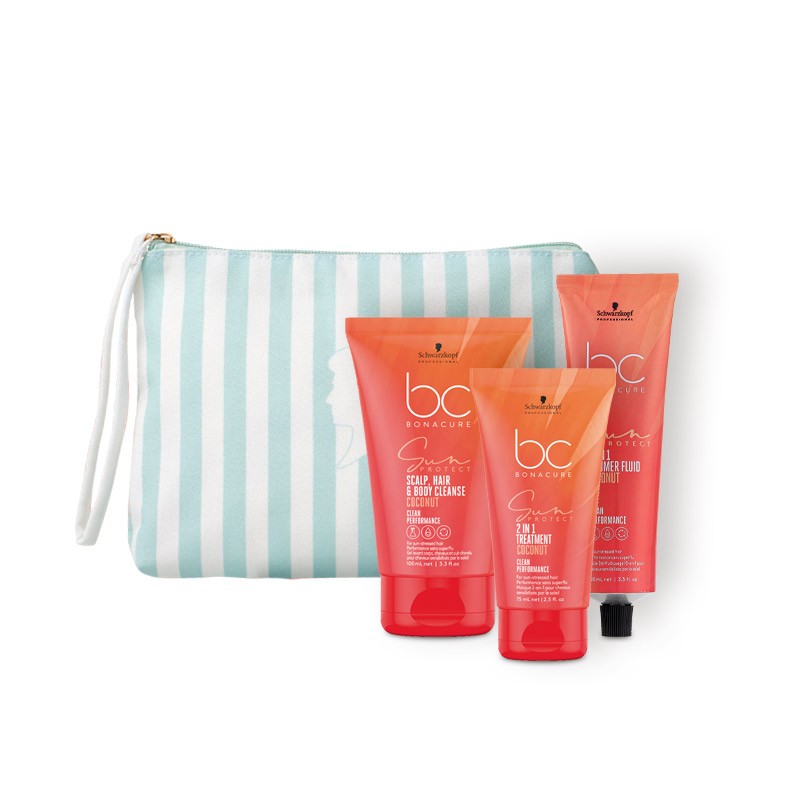 Schwarzkopf bc Sun Protect Pack Viaje + Regalo Neceser