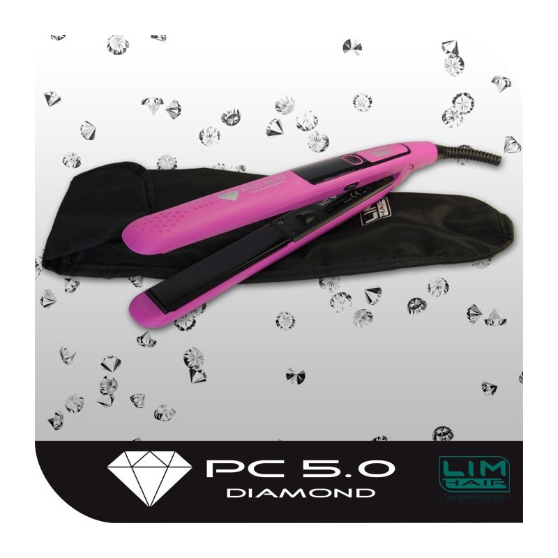 Plancha de pelo PC 5.0 DIAMOND Fuchsia LIM HAIR