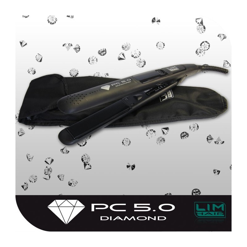 Plancha de pelo PC 5.0 DIAMOND Negra LIM HAIR