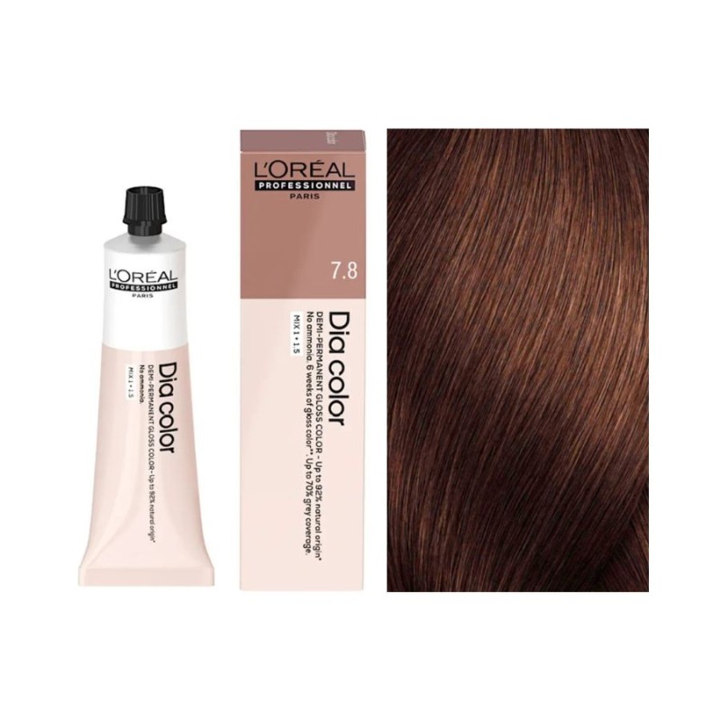 L'Oreal DIA COLOR Tinte Demi permanente sin amoniaco 7-18 60 ml